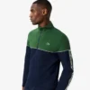 Felpa da tennis da uomo con zip e blocchi di colore Felpa da tennis da uomo con zip e blocchi di colore
