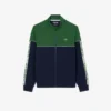 Felpa da tennis da uomo con zip e blocchi di colore Felpa da tennis da uomo con zip e blocchi di colore