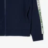 Felpa da tennis da uomo con zip e blocchi di colore Felpa da tennis da uomo con zip e blocchi di colore