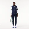 Felpa da tennis elasticizzata con zip da uomo Felpa da tennis elasticizzata con zip da uomo