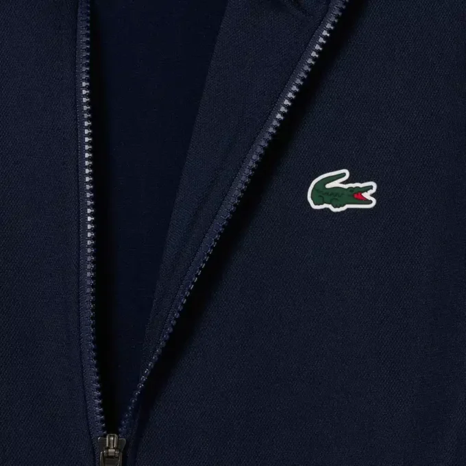 Felpa da tennis elasticizzata con zip da uomo Felpa da tennis elasticizzata con zip da uomo