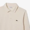Felpa da uomo con colletto Polo in cotone a costine Felpa da uomo con colletto Polo in cotone a costine