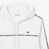 Felpa da uomo con logo e strisce, vestibilità classica Felpa da uomo con logo e strisce, vestibilità classica