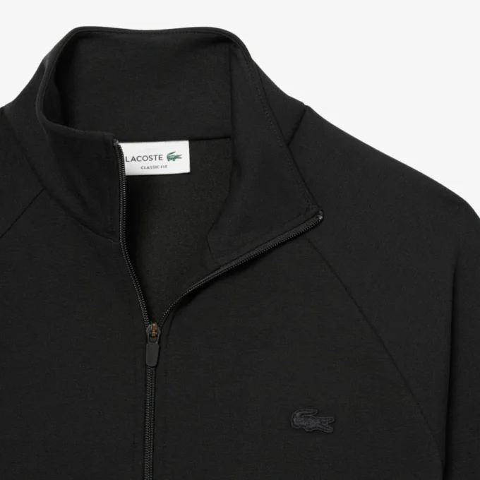 Felpa da uomo con zip in jersey double face Felpa da uomo con zip in jersey double face
