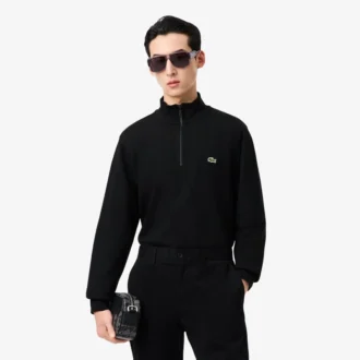 Felpa da uomo in pile con zip