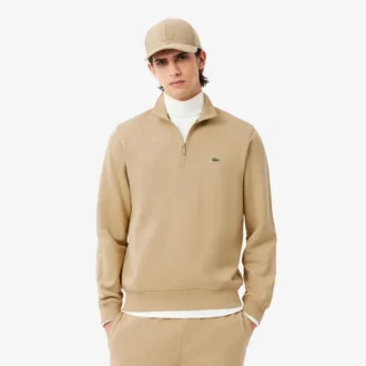 Felpa da uomo in pile con zip
