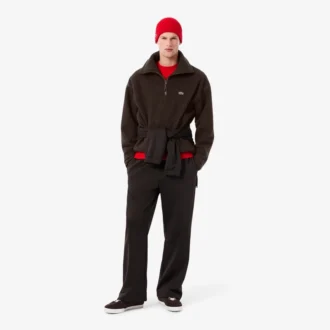 Felpa da uomo in pile polare con zip