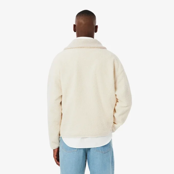 Felpa da uomo in pile polare con zip Felpa da uomo in pile polare con zip