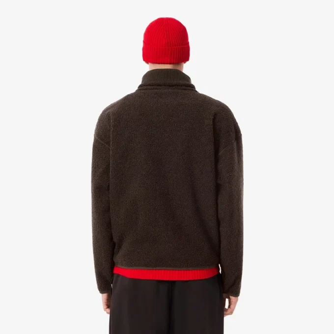 Felpa da uomo in pile polare con zip Felpa da uomo in pile polare con zip