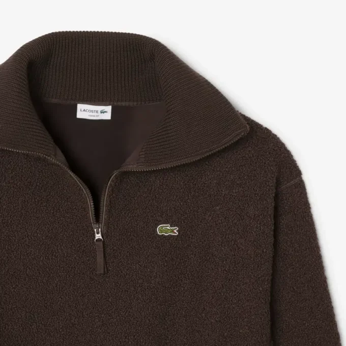 Felpa da uomo in pile polare con zip Felpa da uomo in pile polare con zip
