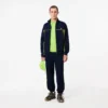 Felpa da uomo in piqué con zip e vestibilità ampia Felpa da uomo in piqué con zip e vestibilità ampia