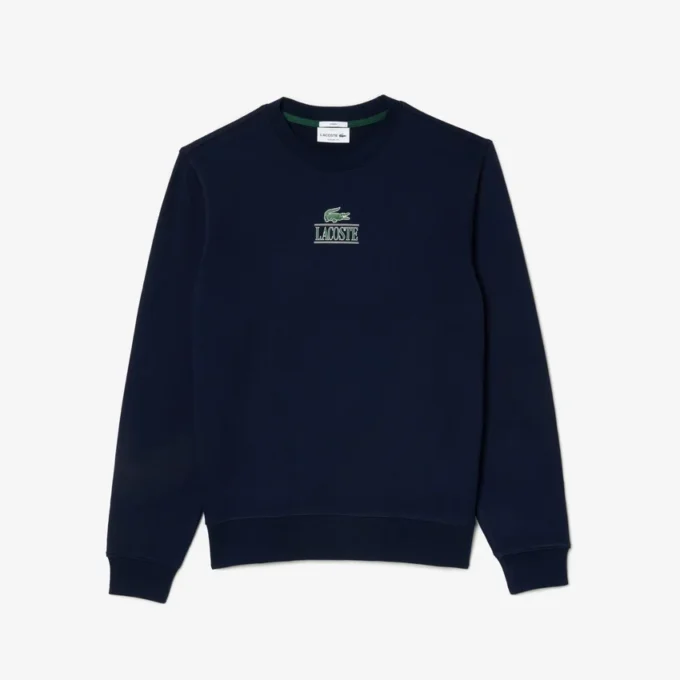 Felpa in pile con stampa iconica unisex