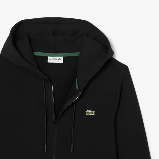 Felpa in pile con zip da uomo, vestibilità classica Felpa in pile con zip da uomo, vestibilità classica