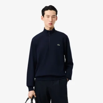 Felpa in pile da uomo con zip