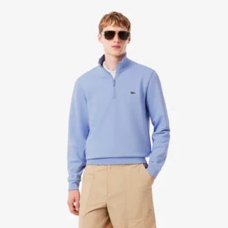 Felpa in pile da uomo con zip