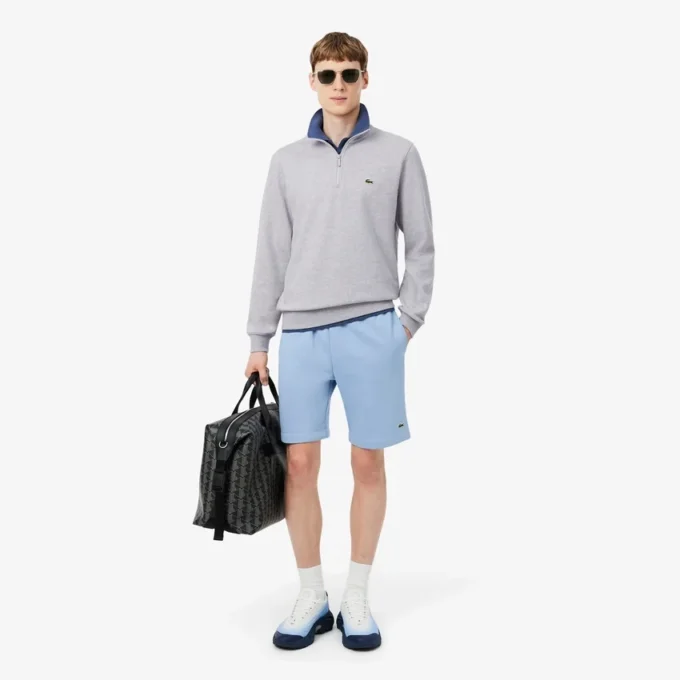 Felpa in pile da uomo con zip