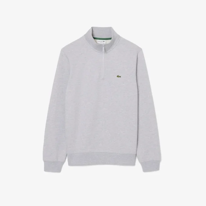 Felpa in pile da uomo con zip