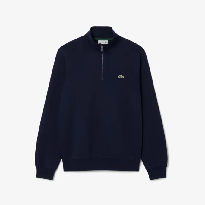 Felpa in pile da uomo con zip