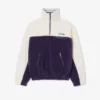 Felpa in pile oversize da donna con collo alto Felpa in pile oversize da donna con collo alto