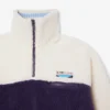 Felpa in pile oversize da donna con collo alto Felpa in pile oversize da donna con collo alto