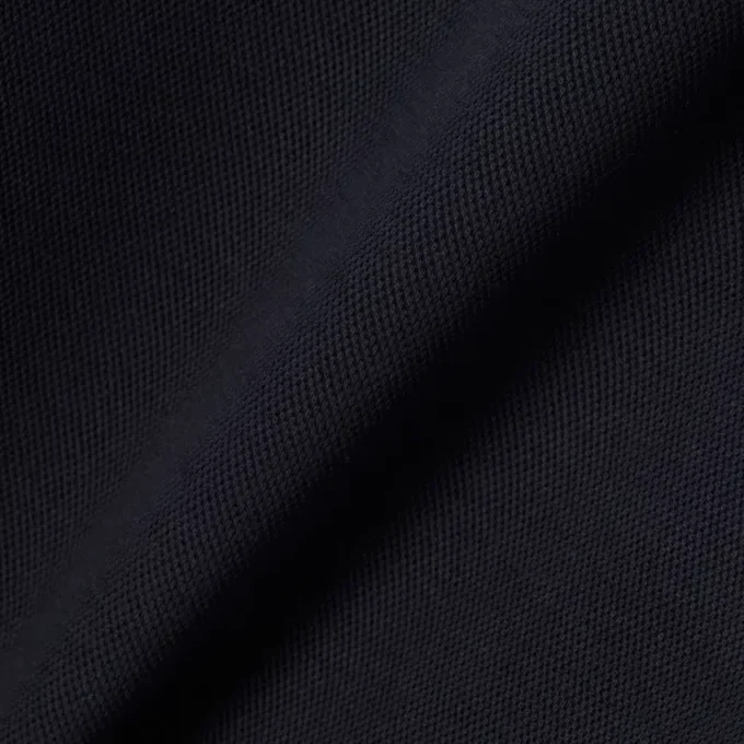 Felpa in piqué con collo con zip e vestibilità ampia Felpa in piqué con collo con zip e vestibilità ampia