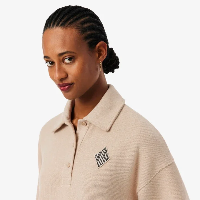 Felpa oversize a righe Felpa oversize a righe