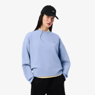 Felpa oversize da donna in cotone