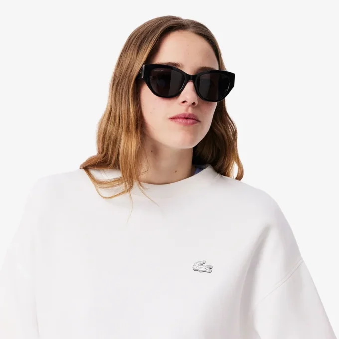 Felpa oversize da donna in cotone Felpa oversize da donna in cotone