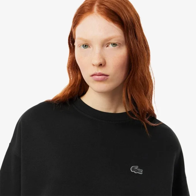Felpa oversize da donna in cotone Felpa oversize da donna in cotone