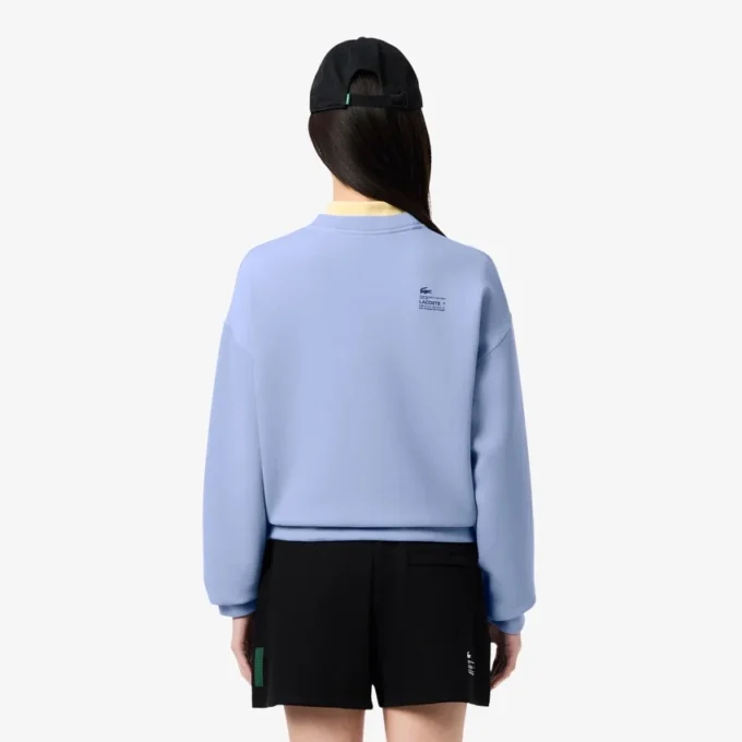Felpa oversize da donna in cotone Felpa oversize da donna in cotone