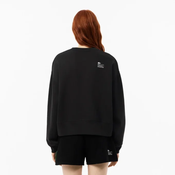Felpa oversize da donna in cotone Felpa oversize da donna in cotone