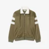 Felpa oversize da donna in raso a righe pointelle
