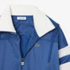 Felpa oversize da donna in raso a righe pointelle