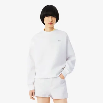 Felpa oversize in jersey double face