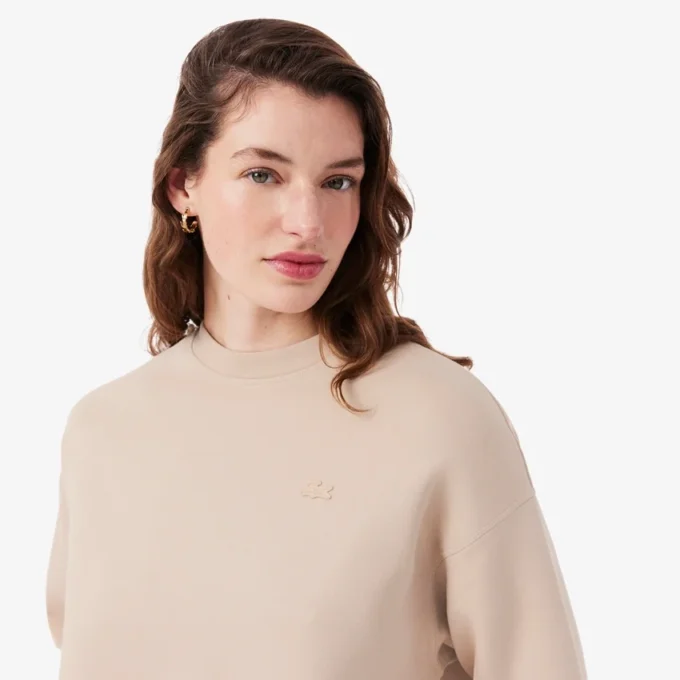 Felpa oversize in jersey double face Felpa oversize in jersey double face