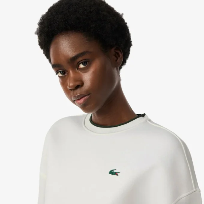 Felpa sportiva da donna con bordi a contrasto Felpa sportiva da donna con bordi a contrasto