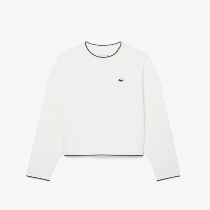 Felpa sportiva da donna con bordi a contrasto Felpa sportiva da donna con bordi a contrasto