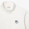 Felpa unisex con collo alto e zip