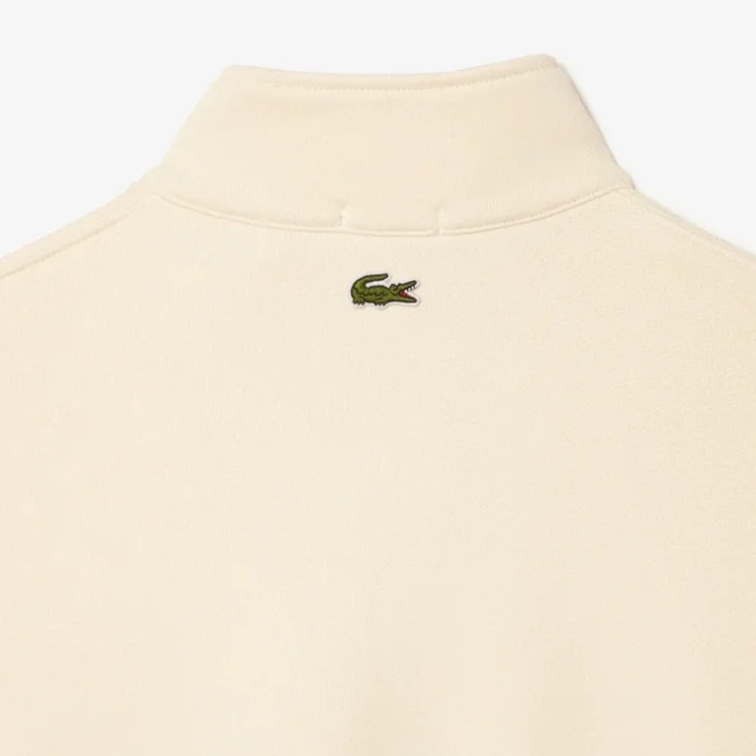 Felpa unisex in pile a collo alto dalla vestibilità ampia Felpa unisex in pile a collo alto dalla vestibilità ampia