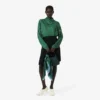 Foulard quadrato in seta con stampa Runway Foulard quadrato in seta con stampa Runway