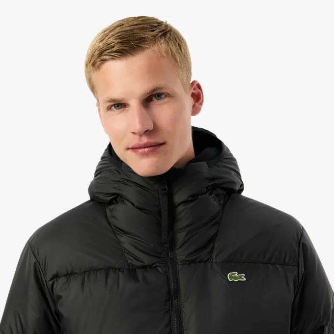 Giacca a vento da uomo idrorepellente con cappuccio Giacca a vento da uomo idrorepellente con cappuccio