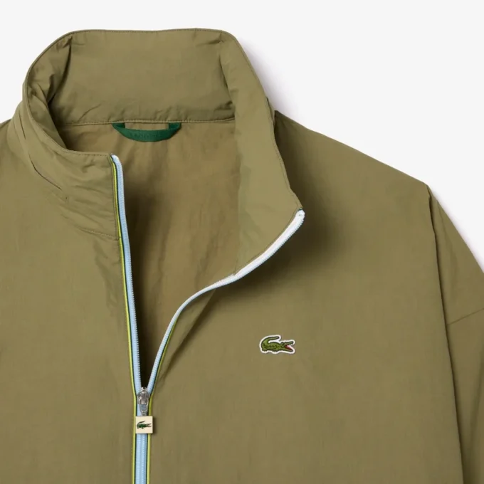 Giacca a vento da uomo idrorepellente con cappuccio rimovibile Giacca a vento da uomo idrorepellente con cappuccio rimovibile