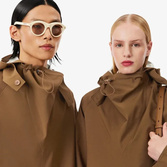 Giacca a vento Runway in misto lana The Blend Giacca a vento Runway in misto lana The Blend