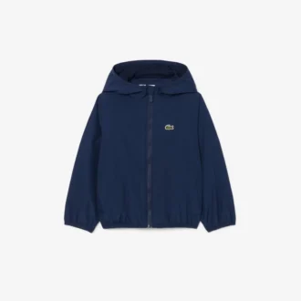 Giacca a vento unisex con cappuccio
