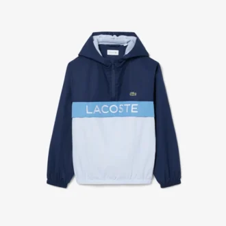 Giacca a vento unisex con cappuccio