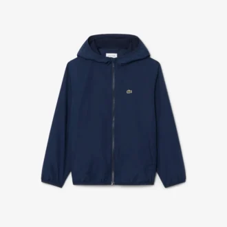 Giacca a vento unisex con cappuccio