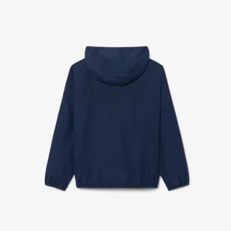 Giacca a vento unisex con cappuccio