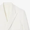 Giacca blazer da uomo doppiopetto con badge Heritage ricamato Giacca blazer da uomo doppiopetto con badge Heritage ricamato