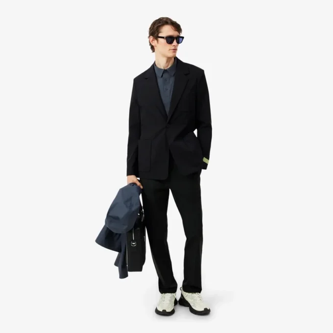 Giacca blazer tecnica elasticizzata idrorepellente Giacca blazer tecnica elasticizzata idrorepellente
