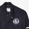 Giacca bomber da uomo idrorepellente con stemma ricamato Giacca bomber da uomo idrorepellente con stemma ricamato
